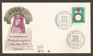 1979 Germany FDC #FC376