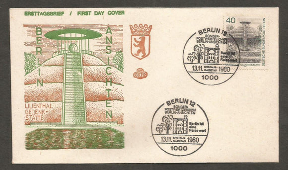 1980 Germany FDC #FC377