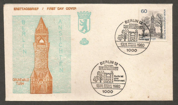 1980 Germany FDC #FC379