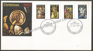 1984 Australia Christmas FDC #FA37