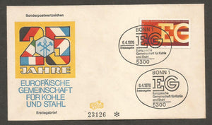 1976 Germany FDC #FC389