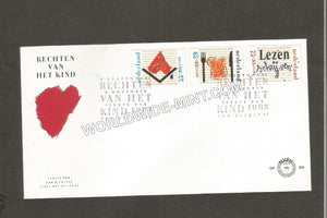 1989 Nederland  Rights of the Child FDC #FA392