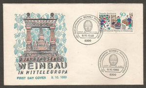 1980 Germany FDC #FC398