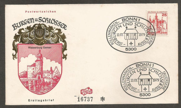 1979 Germany FDC #FC404