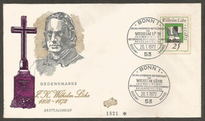 1972 Germany FDC #FC410