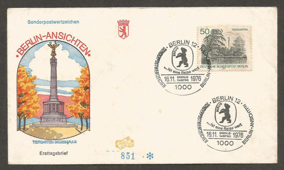 1976 Germany FDC #FC419