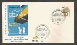 1972 Germany FDC #FC420