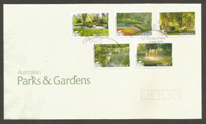2009 Australia Parks & Gardens FDC #FB42
