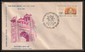 1967 International Tourist Year  FDC