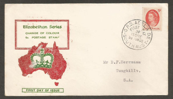 1965 Australia FDC #FC476