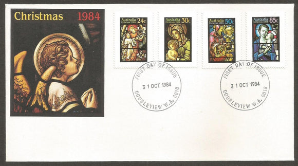 1984 Australia Christmas FDC #FB47