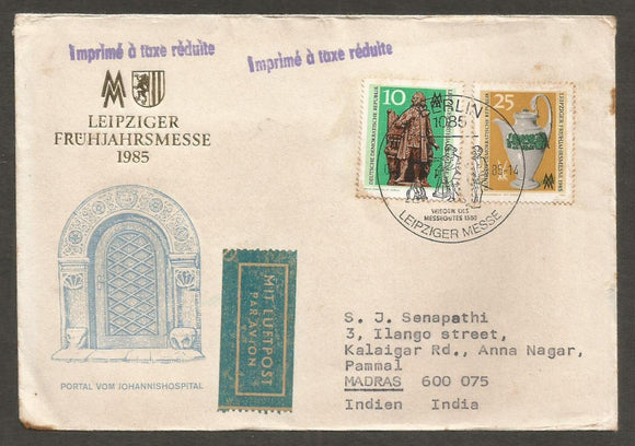 1985 Germany FDC #FC544