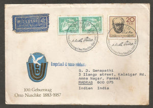 1957 Germany FDC #FC550