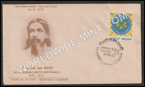 1972 Sri Aurobindo FDC