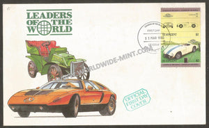 1985 St.Vincent Leaders of the world - Cars FDC #FA55