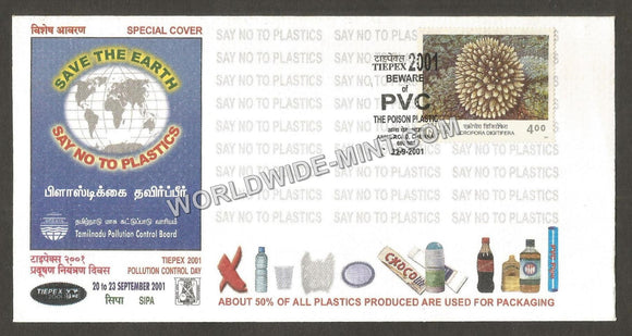 2001 TIEPEX Beware of PVC - The Poison Plastic Special Cover #TNA58