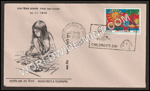 1973 Children's Day FDC