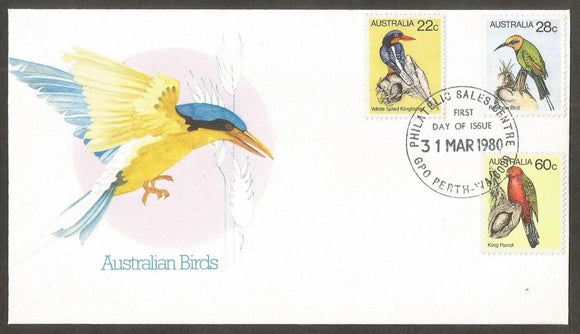 1980 Australia Birds FDC #FB60