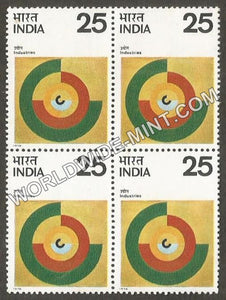 1976 Industrial Development Block of 4 MNH