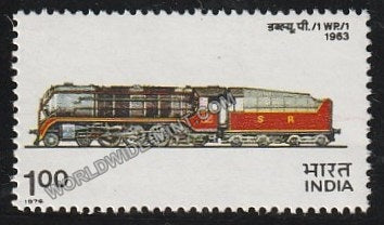 1976 Indian Locomotives-WP/1 Steam 1963 MNH