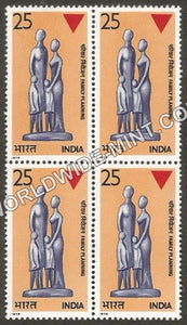 1976 Family Planning Block of 4 MNH