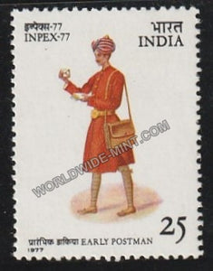 1977 INPEX -77-Early Postman MNH