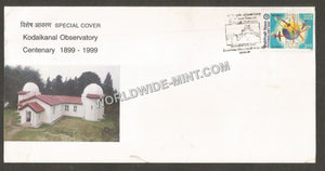 1999 Kodaikanal Obsevatory Centenary Special Cover #TNA76