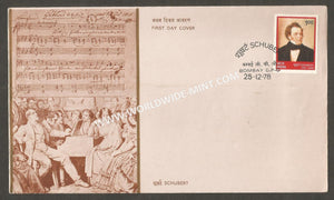 1978 Franz Peter Schubert FDC