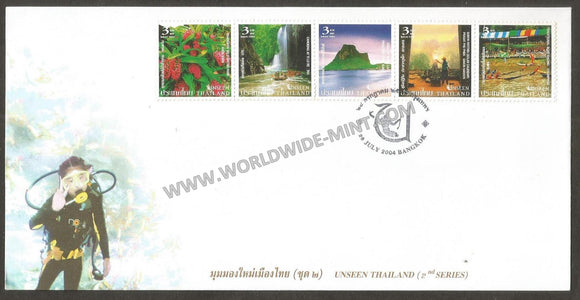 2004 Unseen Thailand 2nd series FDC #FA7