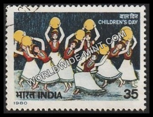 1980 Children's Day Used Stamp