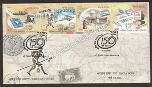 2004 150 Years of Post setenant FDC