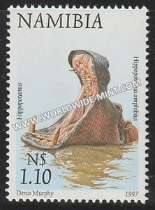 1997 Namibia - Hippopotamus