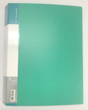 DL-10060 A4 Clear File- 60 Pockets-Green Colour-For Big Sheetlets, Miniature Sheet, and Small Full Sheets - Imported Taiwan Made-Chuyu Culture