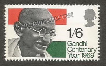 1969 UK Gandhi Stamp #Gan655